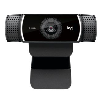 Logitech C922 Pro Stream cámara web 1920 x 1080 Pixeles USB Negro