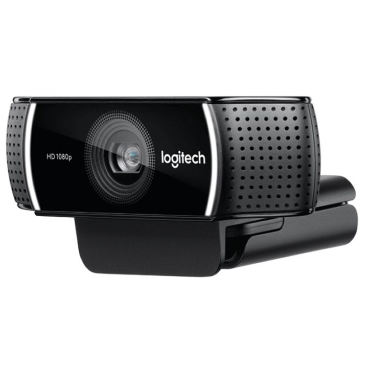 Logitech C922 Pro Stream webcam 1920 x 1080 Pixéis USB Preto