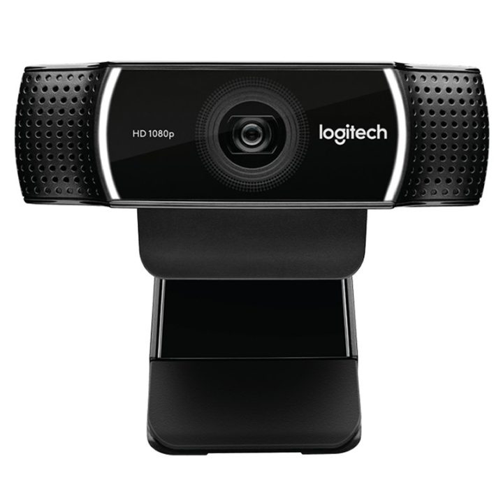 Logitech C922 Pro Stream webcam 1920 x 1080 Pixéis USB Preto