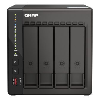 QNAP TS-453E Tower NAS Intel® Celeron® J6412 8 GB 0 TB QNAP QTS Black