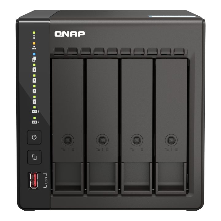 QNAP TS-453E Tower NAS Intel® Celeron® J6412 8 GB 0 TB QNAP QTS Black