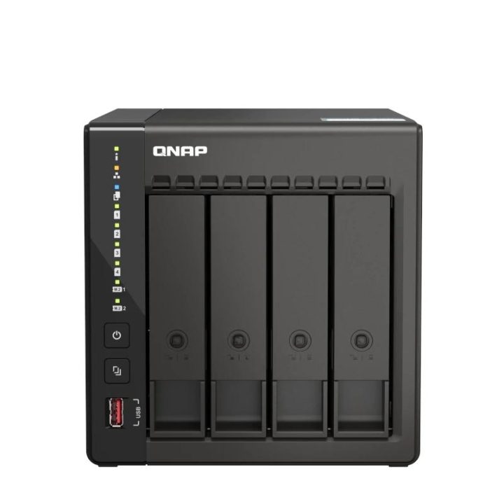 QNAP TS-453E Tower NAS Intel® Celeron® J6412 8 GB 0 TB QNAP QTS Black