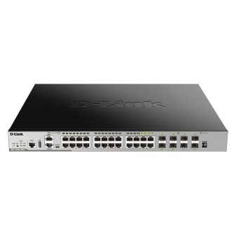 D-Link DGS-3630-28PC/SI/E Managed L3 Gigabit Ethernet (10/100/1000)…