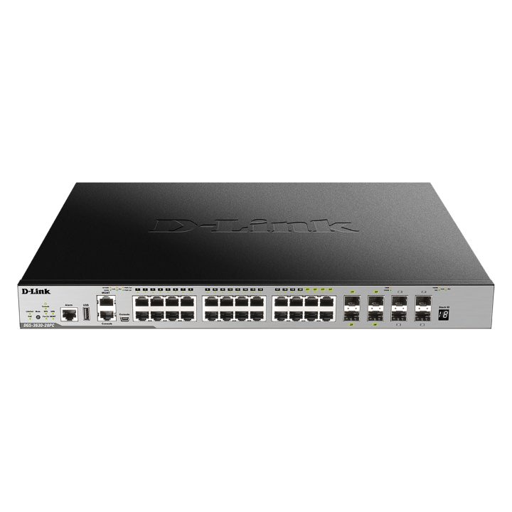 D-Link DGS-3630-28PC/SI/E Managed L3 Gigabit Ethernet (10/100/1000)…