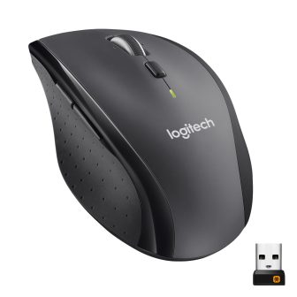 Logitech Marathon M705 rato de escritório para mão direita RF sem…
