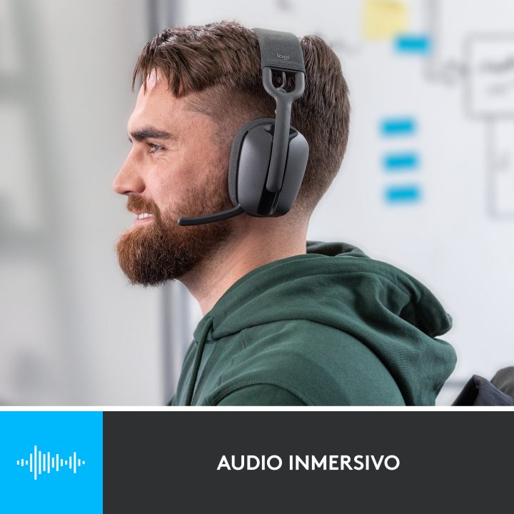 Logitech Zone Vibe 100 Wireless Over-Ear Headphones