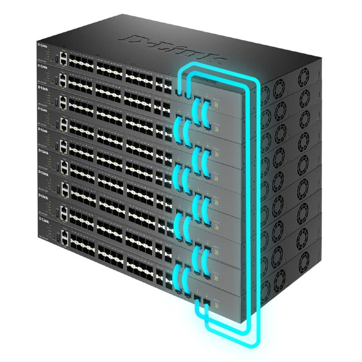 D-Link DXS-3410-32SY switch Gerido L3 Preto