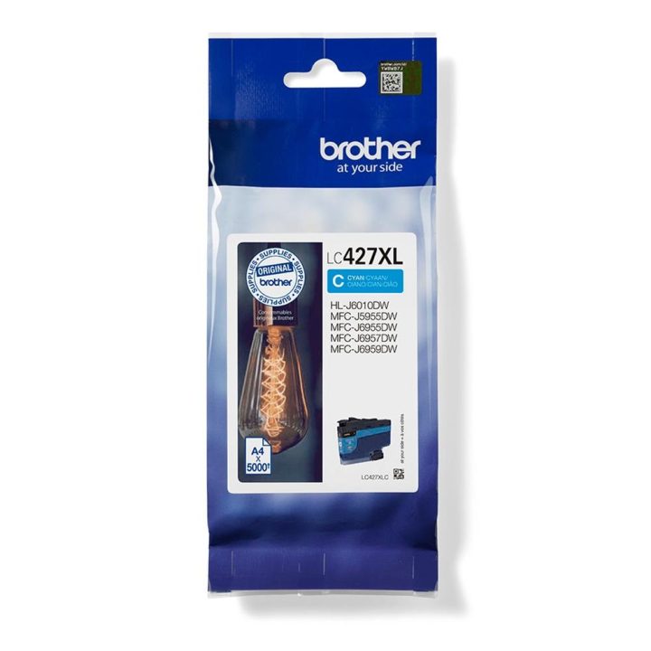 Brother LC-427XLC cartucho de tinta 1 peça(s) Original Alto…