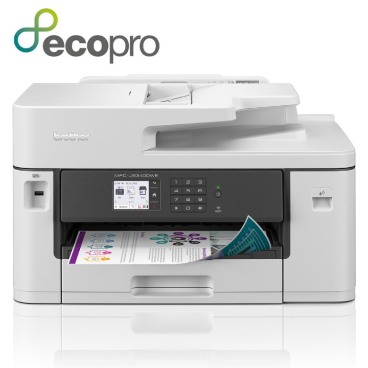 Brother MFC-J5340DWE A3 Inkjet Multifunction Printer 4800 x 1200 DPI…