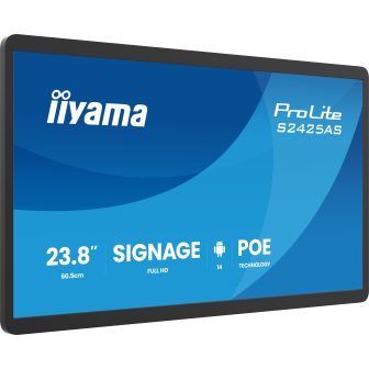 iiyama ProLite S2425AS-B1P Ecrã plano para sinalização digital 23,8"…