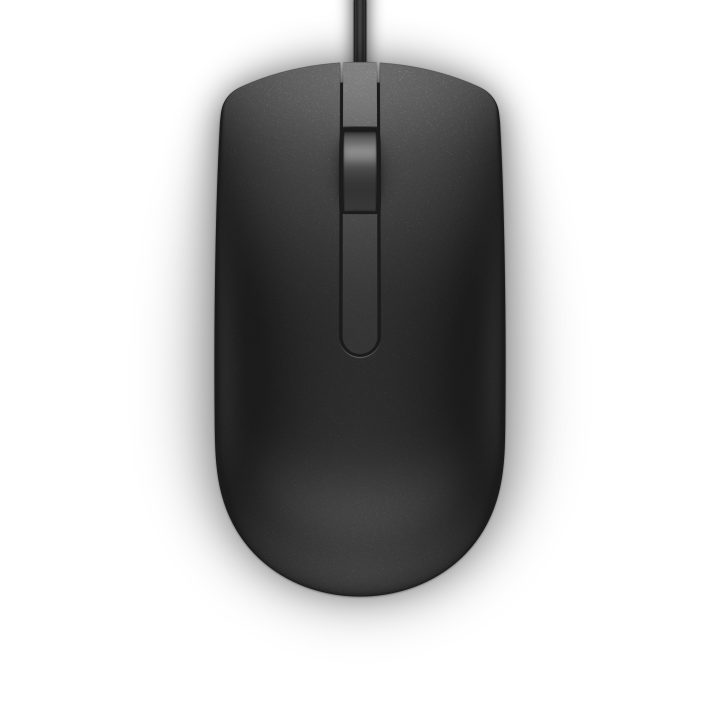 DELL Rato com cabo - MS116 - preto