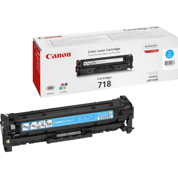 Canon CRG-718 C Toner Cartridge 1 piece(s) Original Cyan