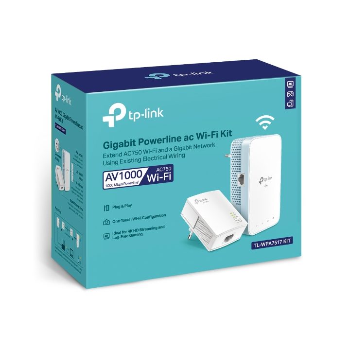 TP-Link TL-WPA7517 KIT PowerLine Network Adapter 1000 Mbit/s Ethernet…