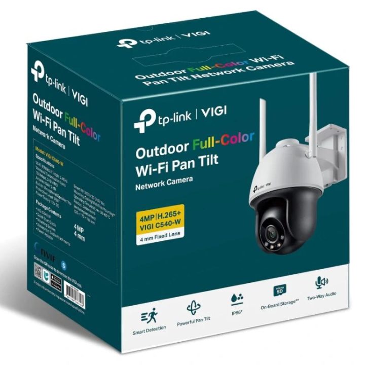 TP-Link VIGI C540-W V1 Turret Indoor and Outdoor IP Security Camera…