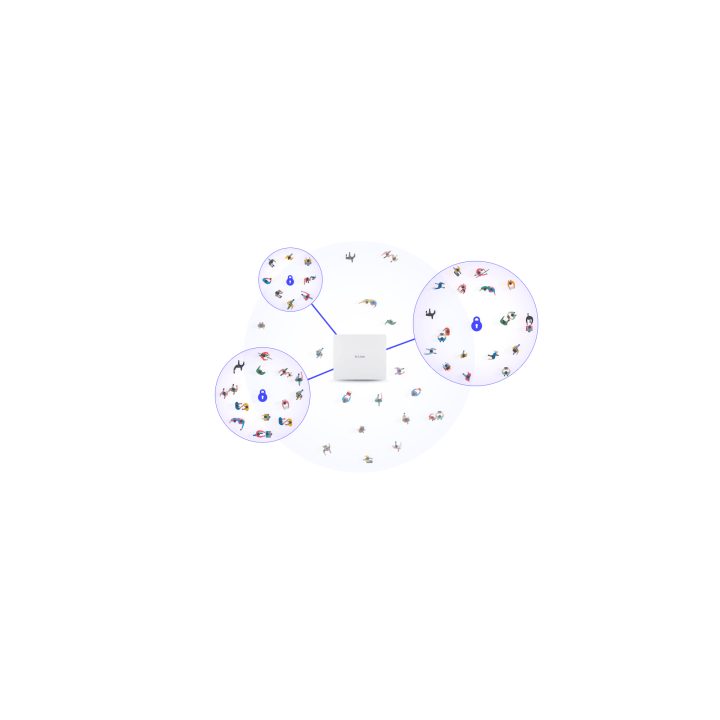 D-Link DAP-X3060OU punto de acceso inalámbrico 3000 Mbit/s Blanco…