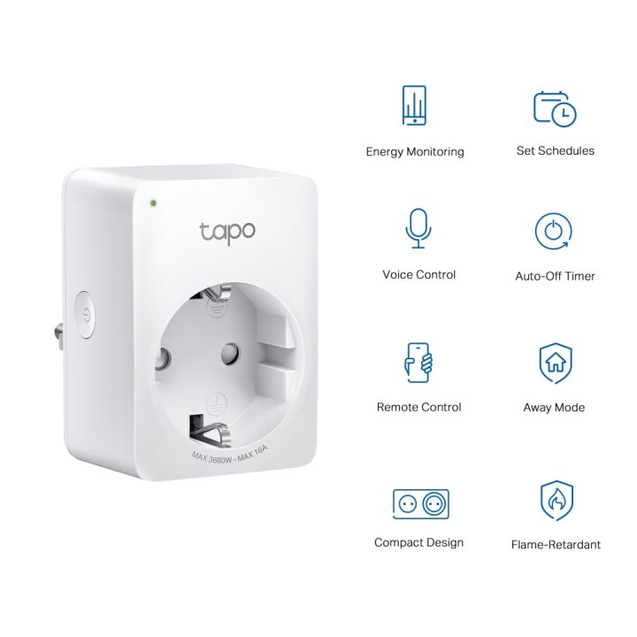TP-Link Tapo P110 3680 W Home, Office White