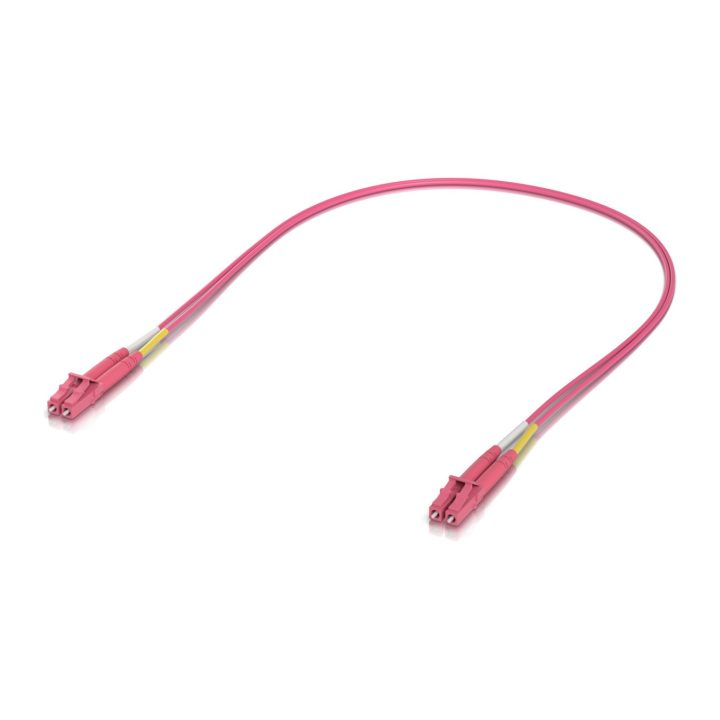 Ubiquiti UACC-OFC-M2-LULU-0.5M Cabo de patch de fibra OM4 Duplex LC…