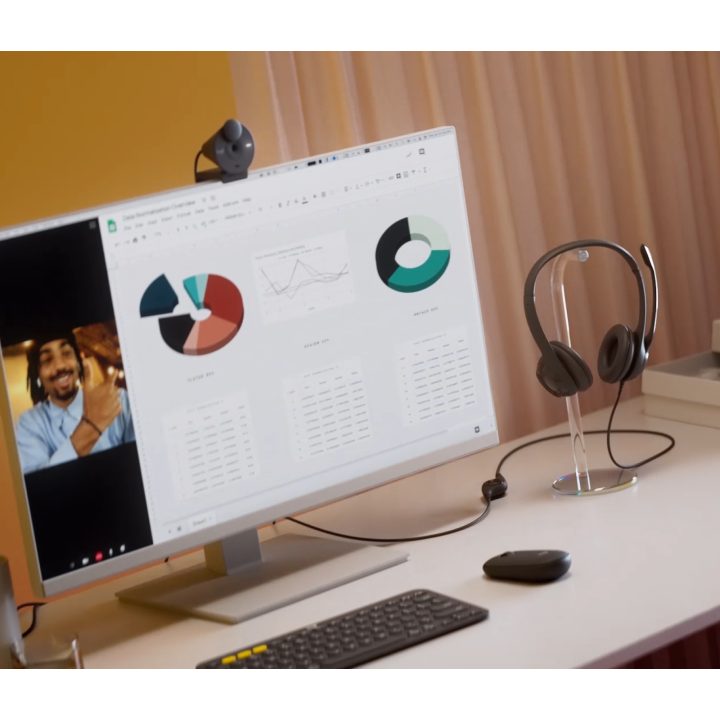 Logitech H390 wired over-ear headset (981-000406)