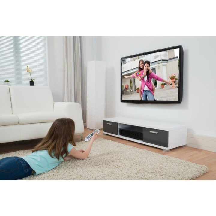 Techly ICA-PLB 131M suporte para TV 55" Preto