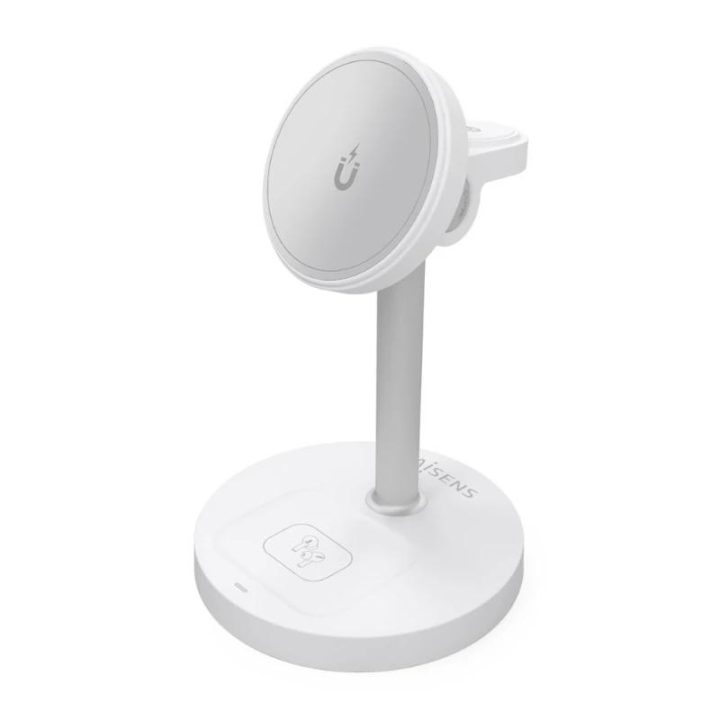 AISENS 3-in-1 USB-C Wireless Charger 15W for Phone, Apple Watch…