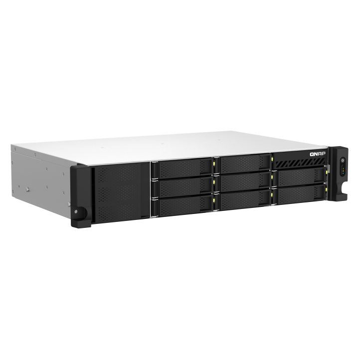 QNAP TS-864EU NAS Rackmount (2U) Intel® Celeron® 8 GB DDR4 0 TB QNAP…