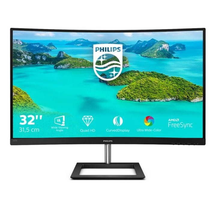 Philips 325E1C-00 31.5" QHD 75 Hz VA Curved