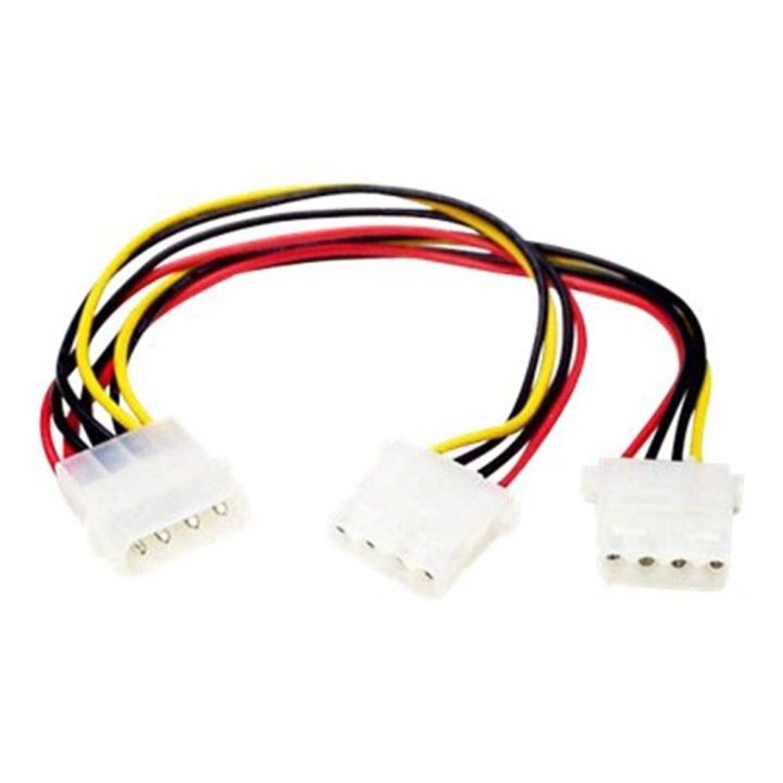 StarTech.com Adaptador de Cabo em Y Divisor Molex 4 Pinos - 2x Fêmea…