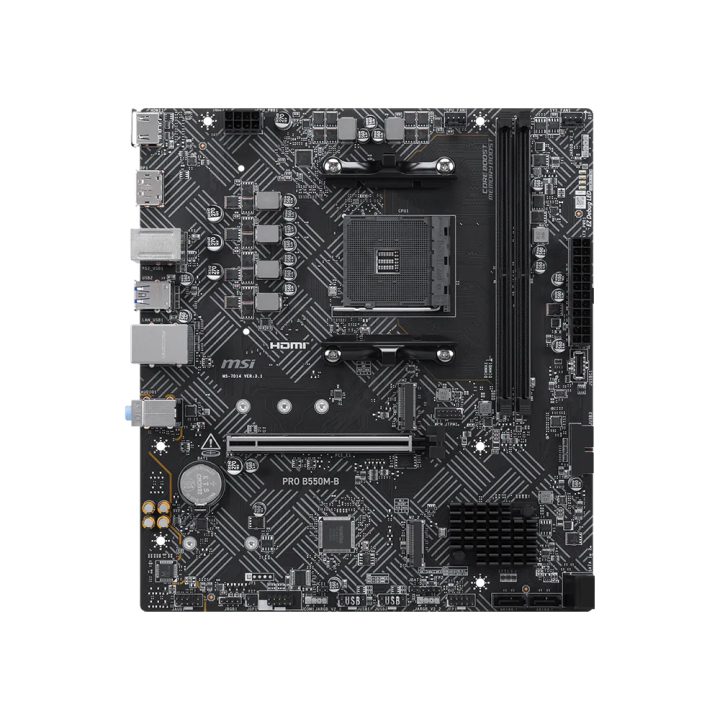 Placa base Msi pro B550M-b matx AM4-2x DDR4 (911-7D14-023)