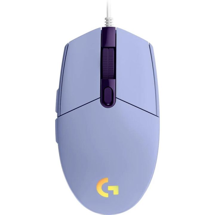 Logitech G102 Lightsync Gaming Mouse Purple (910-005854)