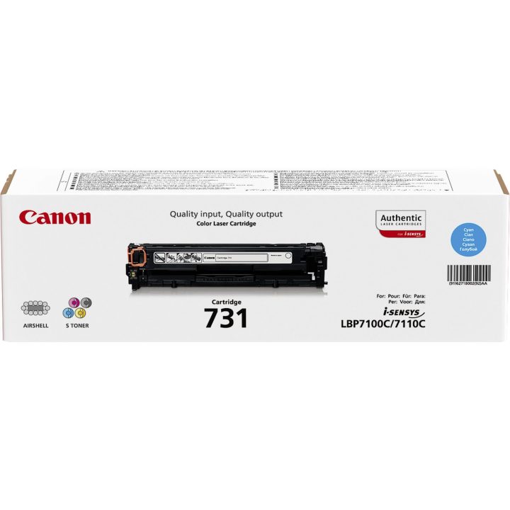 Canon 731 Toner Cartridge 1 piece(s) Original Cyan
