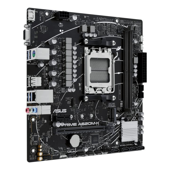 ASUS PRIME A620M-K AMD A620 AM5 Socket Micro ATX