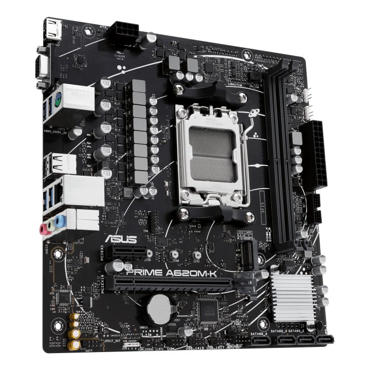 ASUS PRIME A620M-K AMD A620 Zócalo AM5 micro ATX