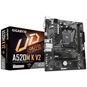 GIGABYTE Placa base A520M K V2
