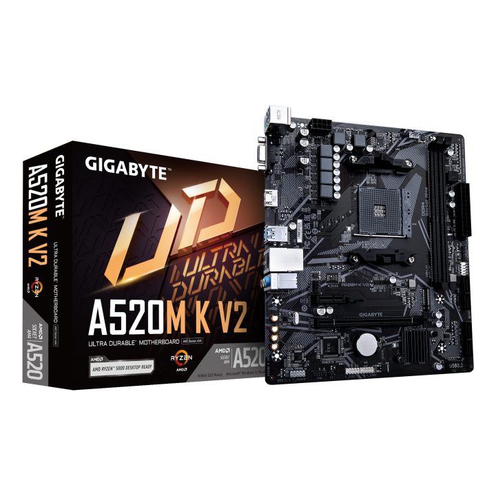 GIGABYTE A520M K V2 Motherboard