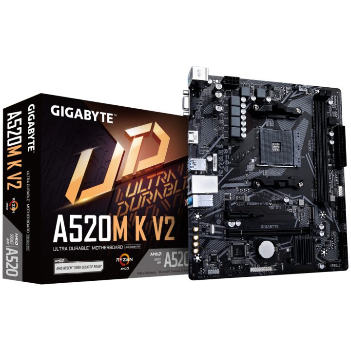 GIGABYTE A520M K V2 Motherboard