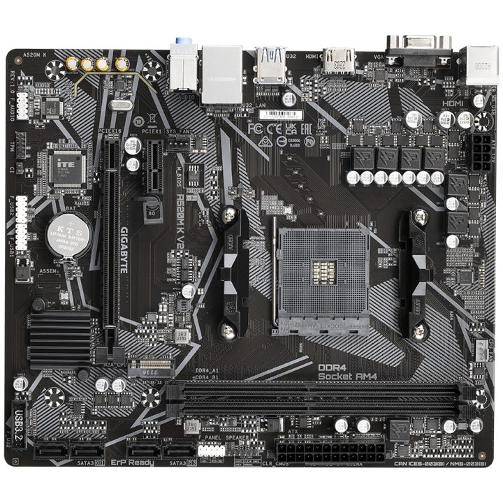 Motherboard GIGABYTE A520M K V2