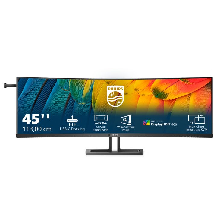 Philips 6000 Series 45B1U6900C 44,5" DQHD VA curvo