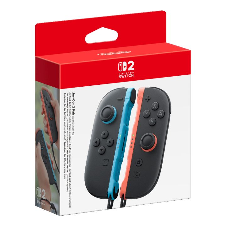 Nintendo Joy-Con 2 Black, Blue, Red Bluetooth Analog/Digital…