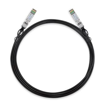 TP-Link TL-SM5220-3M SFP+ DAC Fiber Optic and InfiniBand Cable Black