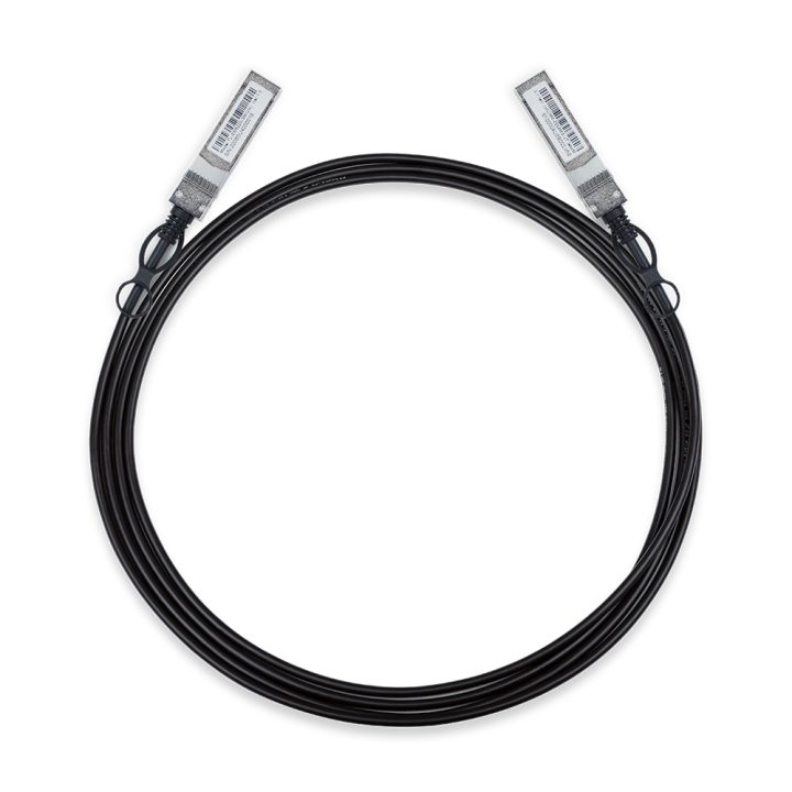 TP-Link TL-SM5220-3M SFP+ DAC Fiber Optic and InfiniBand Cable Black
