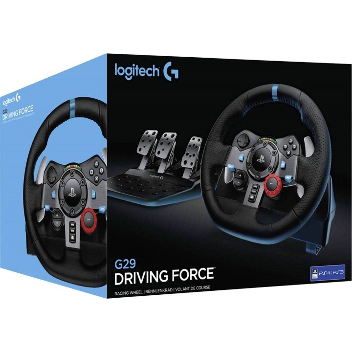 Logitech G29 Driving Force Racing Wheel for PlayStation (941-000112)