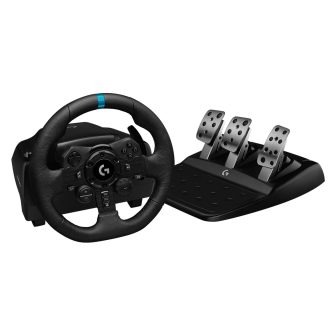 Volante e pedais Logitech G923 para PS4|PS5|PC (941-000149)
