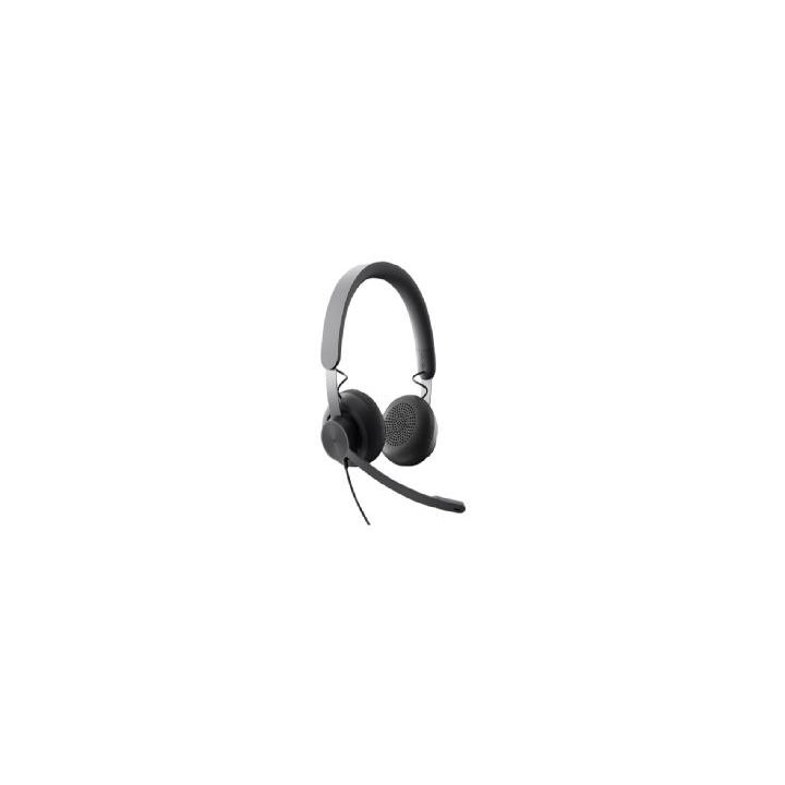Logitech Zone Wired UC auscultadores de diadema com cabo (981-000875)