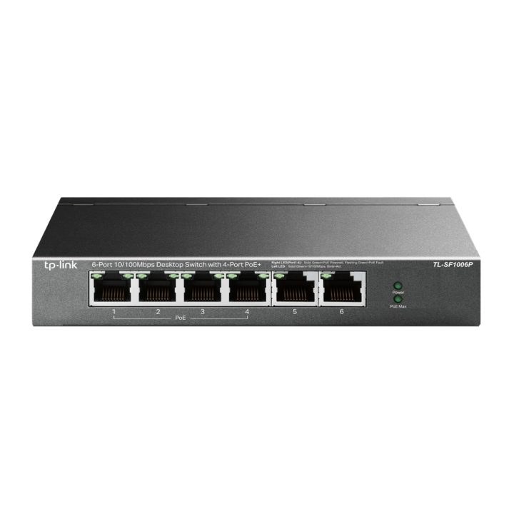 TP-Link TL-SF1006P switch No administrado Fast Ethernet (10/100)…