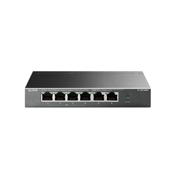 TP-Link TL-SF1006P switch não gerido Fast Ethernet (10/100)…