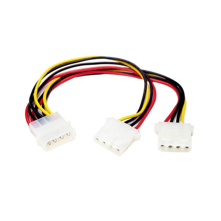 StarTech.com Adaptador Cable en Y Divisor Molex 4 Pines - 2x Hembra y…