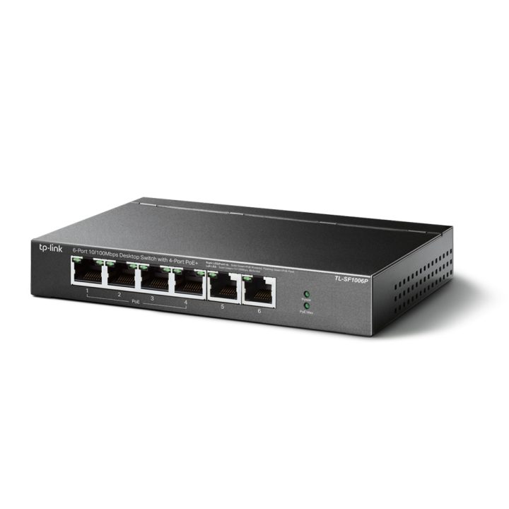TP-Link TL-SF1006P switch No administrado Fast Ethernet (10/100)…