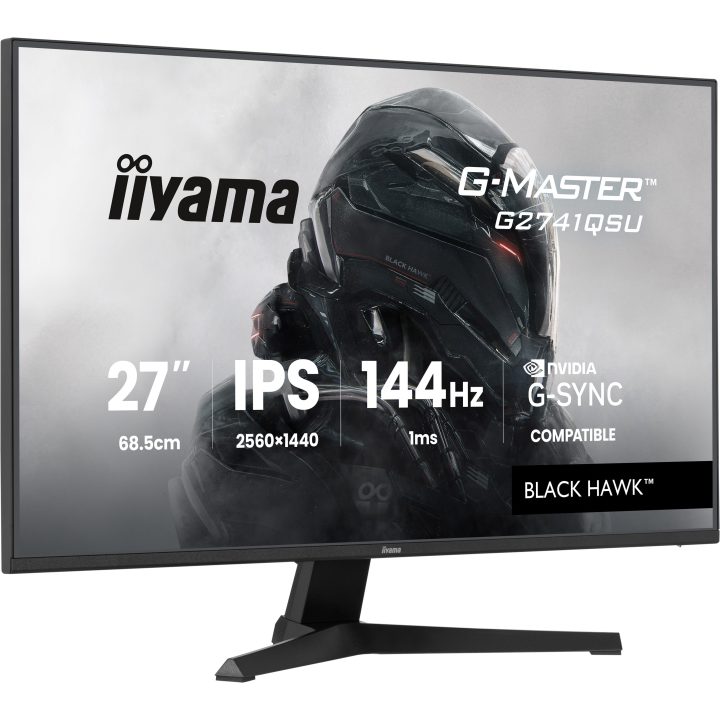 Monitor iiyama G-MASTER G2741QSU-B1 27" QHD 75 Hz IPS