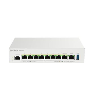 D-Link DBR-600-P/B router 2.5 Gigabit Ethernet Blanco