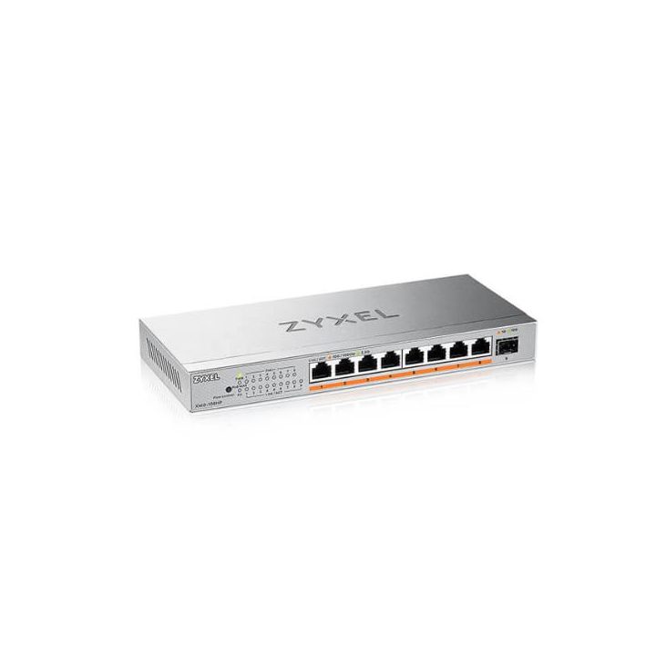 Zyxel XMG-108HP Não gerido 2.5G Ethernet (100/1000/2500) Alimentação…